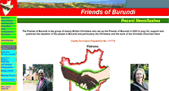 Desktop Screenshot of friendsofburundi.org.uk