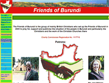 Tablet Screenshot of friendsofburundi.org.uk
